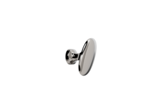 Bouton T BARON T l60 zamac nickel poli 