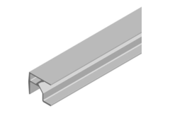 PS23 - 50 rail supérieur L3050 gris 