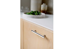 Poignée chateau ea128 l180 zamac look inox 
