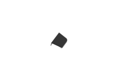 Greep comet ba32 l50 alu mat zwart