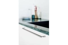 Poignée compact ea320 l332 zamac look inox 