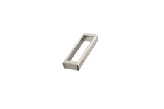 Poignée cubico ea96 l105 zamac look inox 
