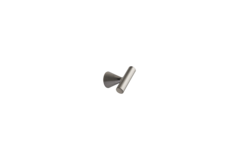 Bouton DELTA Ø23Ø5x44x36 zamac look inox 