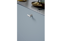 Bouton DELTA Ø23Ø5x44x36 zamac look inox 