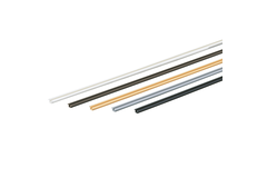 Profilés de coulissage et de guidage STB 55, 4000 mm, blanc, 15 kg