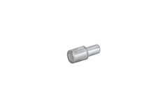 Taquet d'étagère en verreø 5 mm, Acier, Plastique transparent, zingué