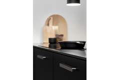 Poignée elan ea160 l200 alu look inox 