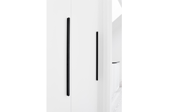 Poignée elan ea1088 l1200 alu brossé noir mat 