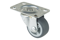 roulement pivotante d30mm h36mm 20kg gummi 