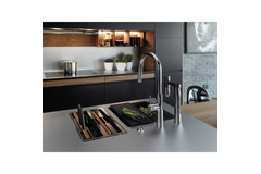 Vital - Système de filtration à bec fixe / Chrome & Gun metal