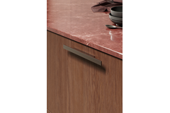 Poignée facet ea96 l220 alu bronze mat 