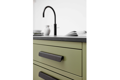 Poignée fall ea128 l140 alu bronze antique 