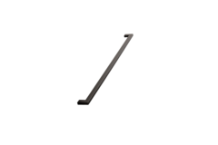 Greep flat ba448 l462 zamak mat zwart