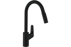 Hansgrohe Focus mitigeur évier d 240 extractable noir mat  