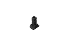 Adaptateurs pour le couvre-ferrure,  noir mat