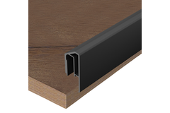 Couvre-ferrure,  noir mat