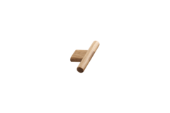 Bouton JOIN EA16 L80x36x13 chêne Laqué clair 