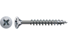 Vis à bois SPAX-S TP Pozidrive avec tête fraisée 5 x 80