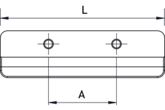 Bouton elan ea32 l50 chêne brun foncé 