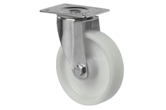 roulement  pivotante d125 h155mm 150kg plast.bl. 