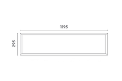 Infinity led Panel 230V rectangulaire 4000K