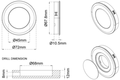 Led emotion Cora 12V