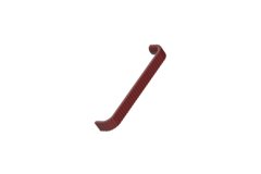 Poignée LACE EA160 L171 zamac rouge 