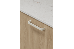 Poignée LACE EA160 L171 zamac beige 