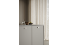 Greep LEAF BA64 L85 zamak mat beige