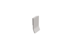 Poignée LEAF EA32 L42,5 zamac beige mat 