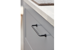Greep LOUNGE BA160 L174 zamak mat zwart