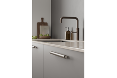 Greep LUCENTE ba224 aluminium mat rvs-look
