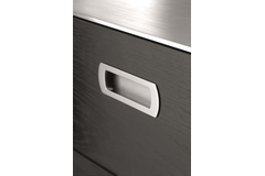 Cuvette lux zamac asp inox df 128mm L 144mm 