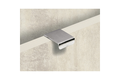 Poignée Narni, entraxe de perçages 20, L 30 mm, B 37 mm, H 21 mm, Inox brossé