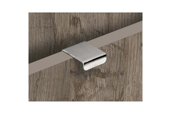 Poignée Narni, entraxe de perçages 20, L 30 mm, B 37 mm, H 21 mm, Inox brossé