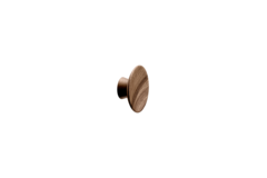 Bouton OLYMPIA Ø50 noyer 