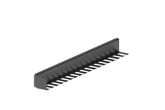Chic line dassenhouder antraciet  l.458mm rechts