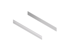 Chic line front/rugset  glas l. 270  h.61  d.4mm