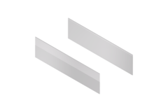 Chic line set face/dos verre l. 670  h.161  p.4mm 
