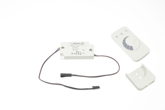 Led dimmer récepteur + télécommande noir 12V max 36W