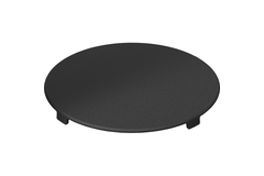 Colorline - Cache-bonde rond / Noir mat