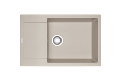 MARIS - Inbouwspoeltafel / 780 x 500mm / Manuele Lediging / Koffieroom