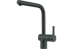 Atlas Neo L - Mitigeur à bec orientable / Levier sur la côté / Noir industriel