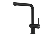 Active L - Mitigeur à bec orientable / Levier sur le côté / Noir Mat