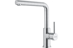 Smart Glenda - Eéngreepsmengkraan met zwenkbare uitloop / Side lever / RVS