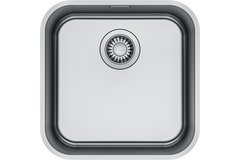 SMART - Onderbouwspoelbak / 427 x 427mm / Manuele Lediging / RVS