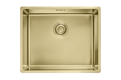 MYTHOS MASTERPIECE - Cuve à affleurer/à sous-encastrer / 540 x 450 mm / Vidage manuel / Reflet d'or