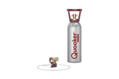 Quooker starter kit 3kg co2 1 co₂ cil inder met aansluit set 420l. bruiswater