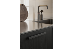 Greep REEV BA160 L280 Aluminium Mat zwart