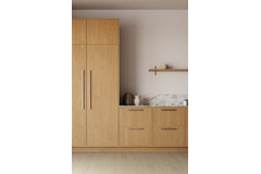 Poignée REEV BA640 L760 alu mat look inox